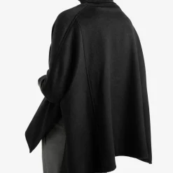 Yaya Poncho schwarz Sale
