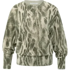 Yaya Pullover braun Hot