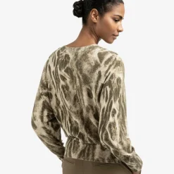 Yaya Pullover braun Hot