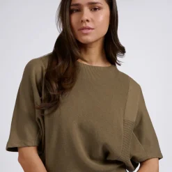 Yaya Pullover braun Clearance