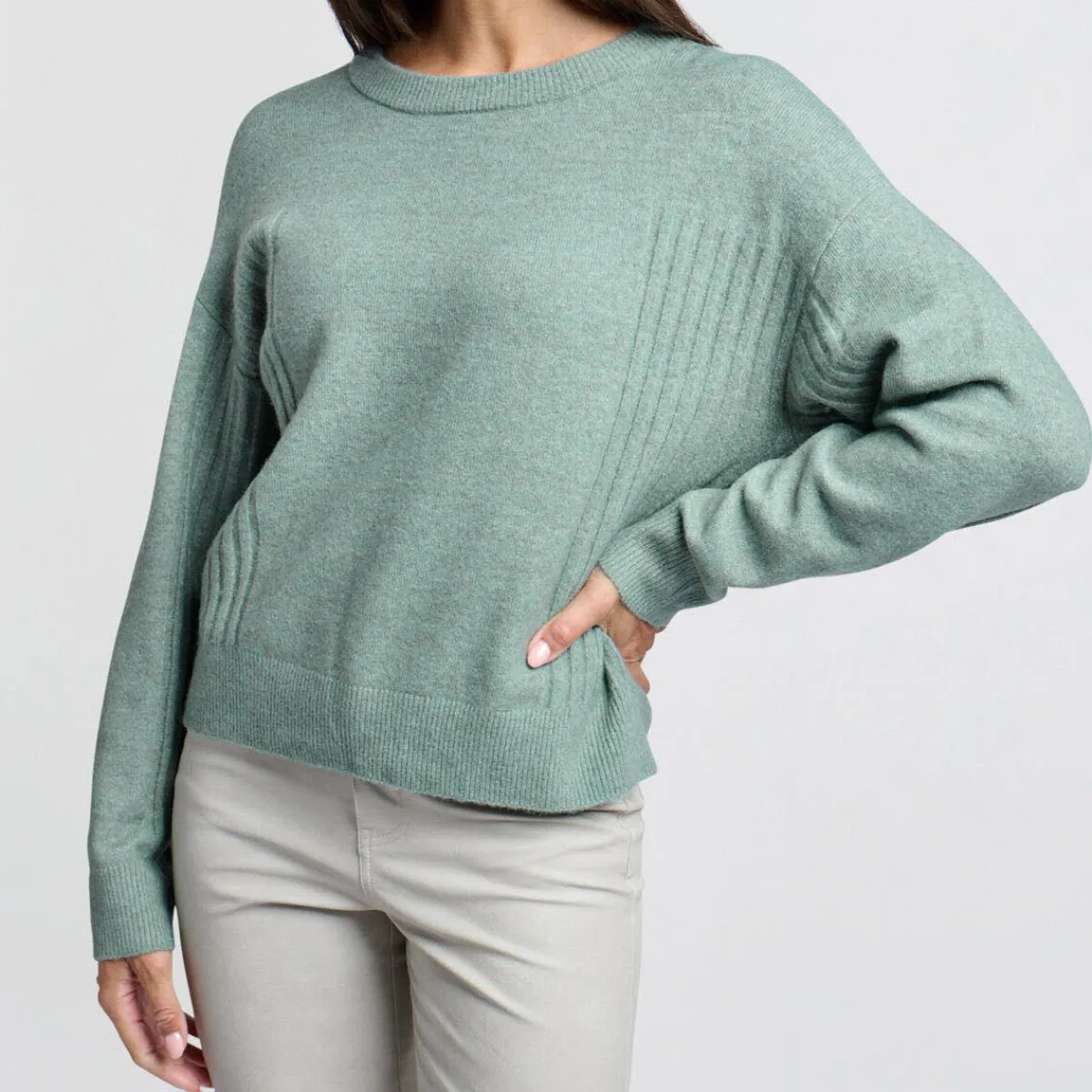 Yaya Pullover grün Best