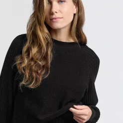 Yaya Pullover schwarz Discount