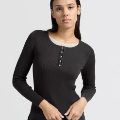 Yaya Shirt schwarz Sale